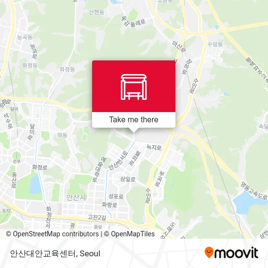 안산대안교육센터 map