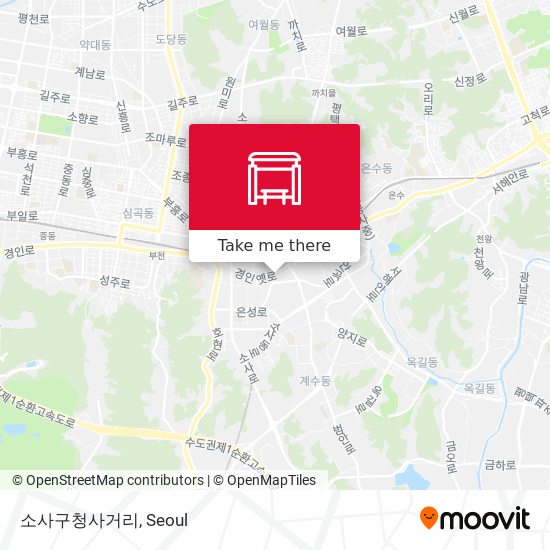소사구청사거리 map