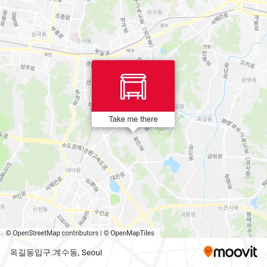 옥길동입구.계수동 map