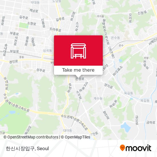 한신시장입구 map