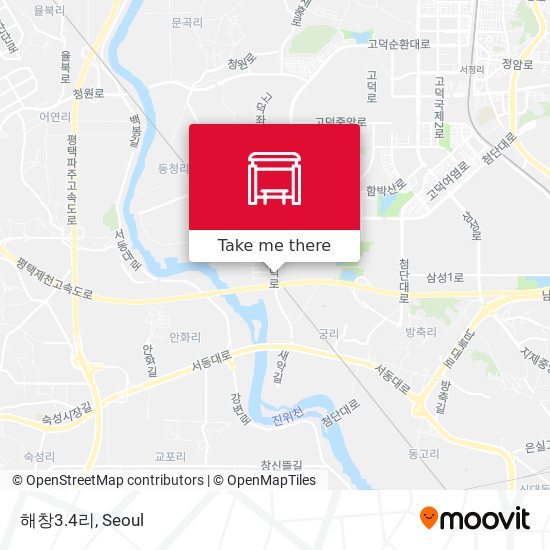 해창3.4리 map