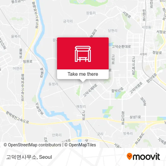 고덕면사무소 map