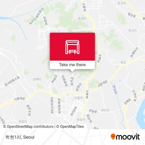 학현1리 map