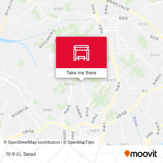 덕우리 map
