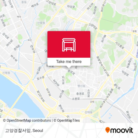 고양경찰서앞 map