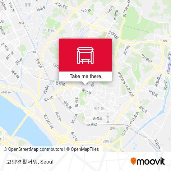 고양경찰서앞 map