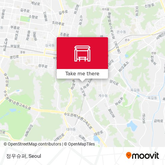 정우슈퍼 map