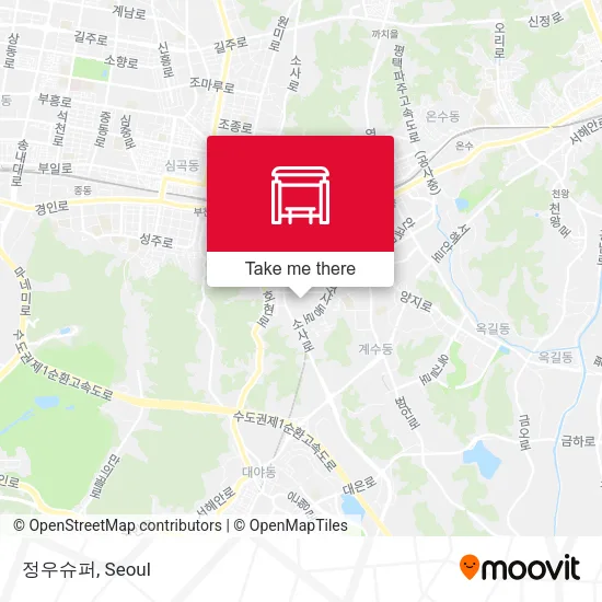 정우슈퍼 map