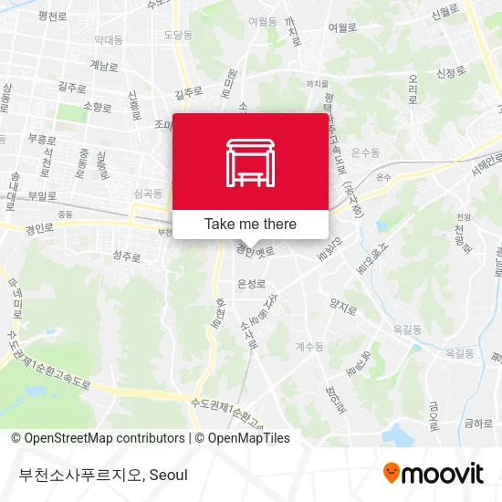 부천소사푸르지오 map