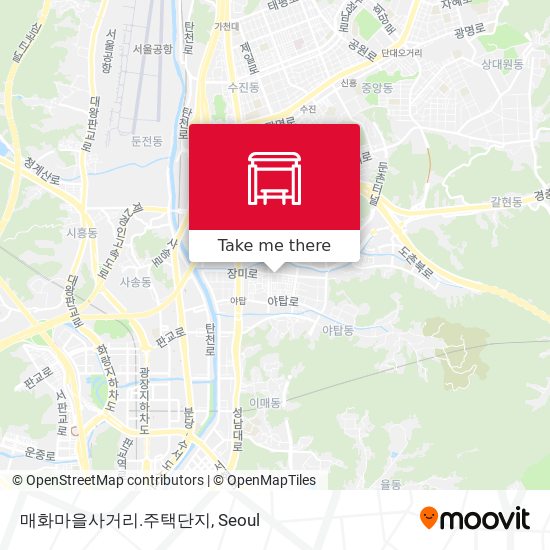 매화마을사거리.주택단지 map
