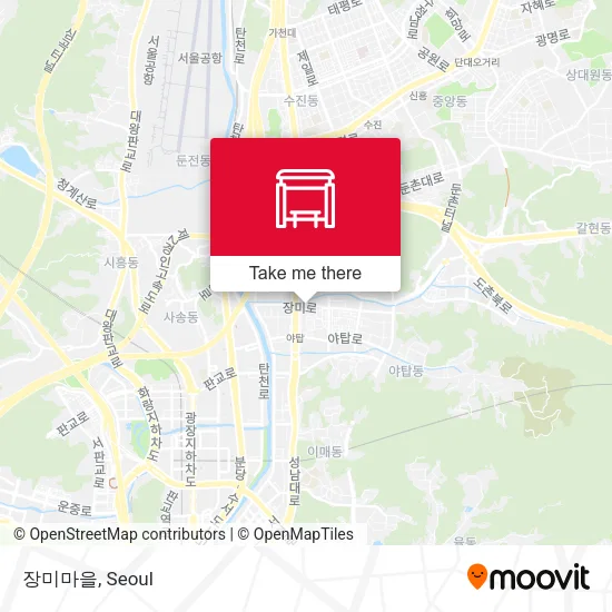 장미마을 map