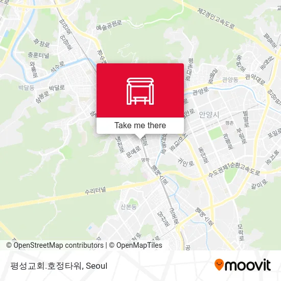 평성교회.호정타워 map