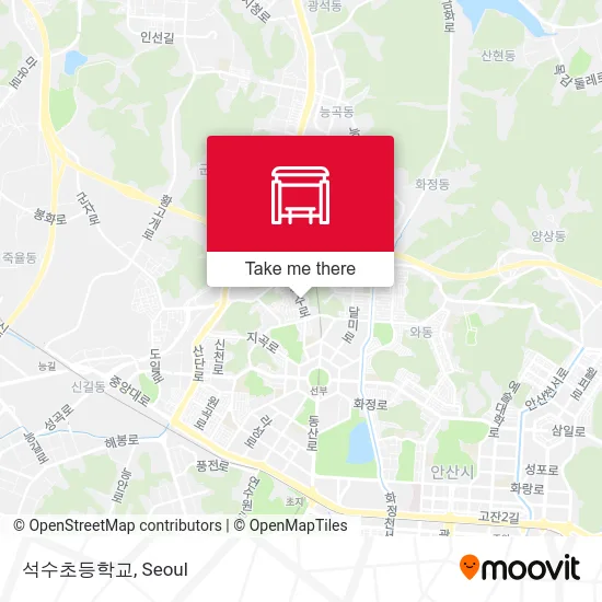 석수초등학교 map