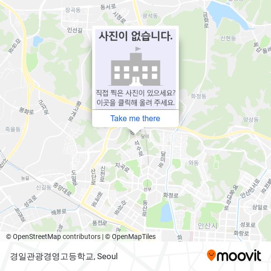 경일관광경영고등학교 map