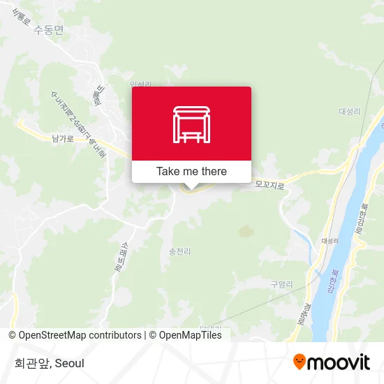 회관앞 map