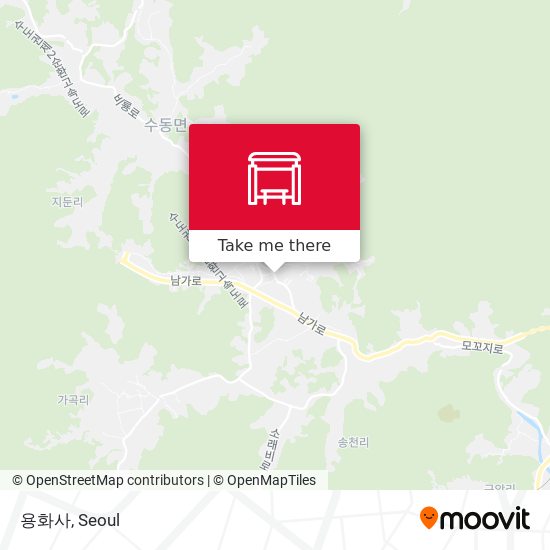 용화사 map