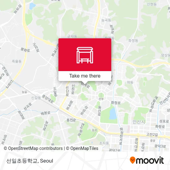 선일초등학교 map