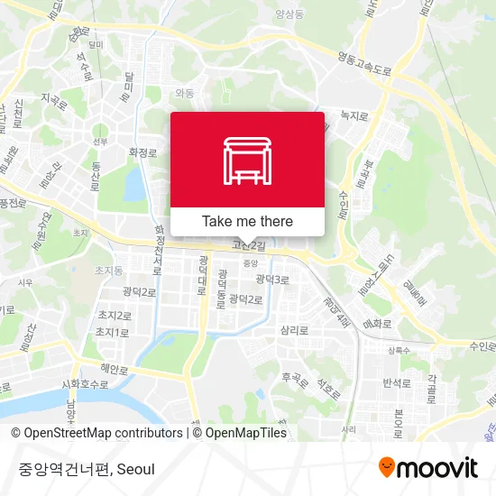 중앙역건너편 map