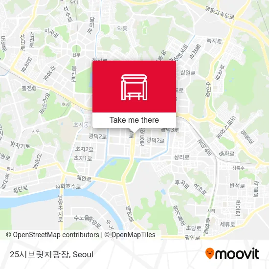 25시브릿지광장 map