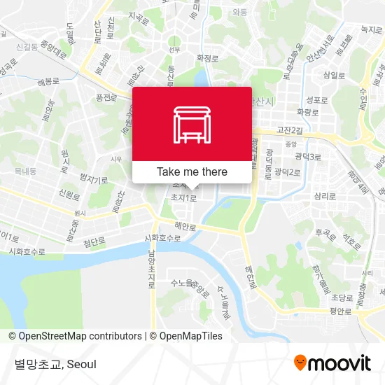 별망초교 map