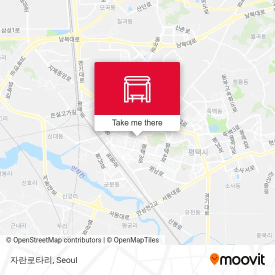 자란로타리 map