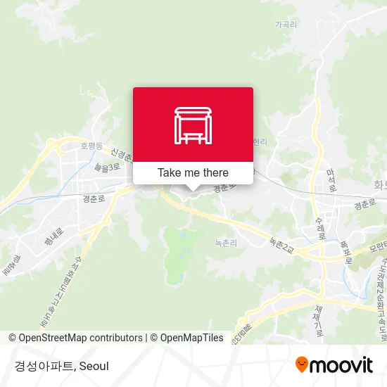 경성아파트 map