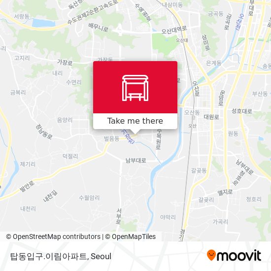 탑동입구.이림아파트 map