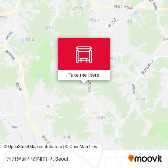 청강문화산업대입구 map