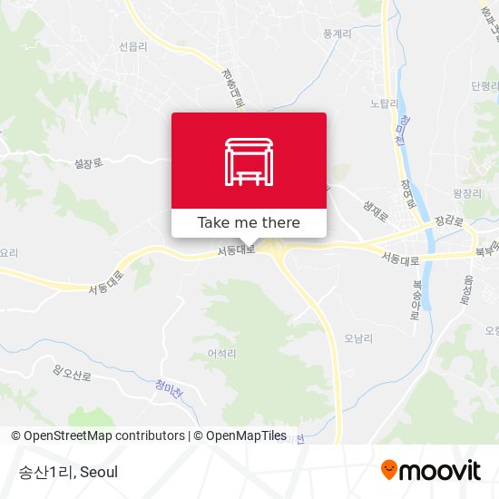 송산1리 map