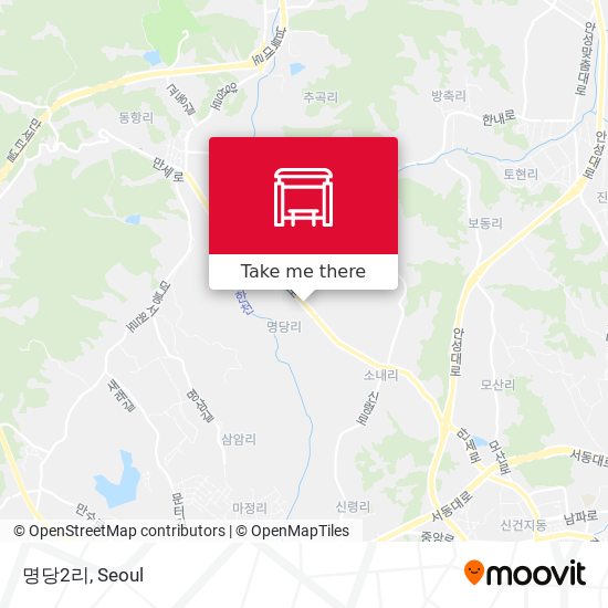 명당2리 map