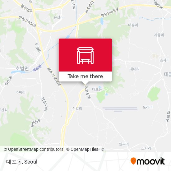 대포동 map