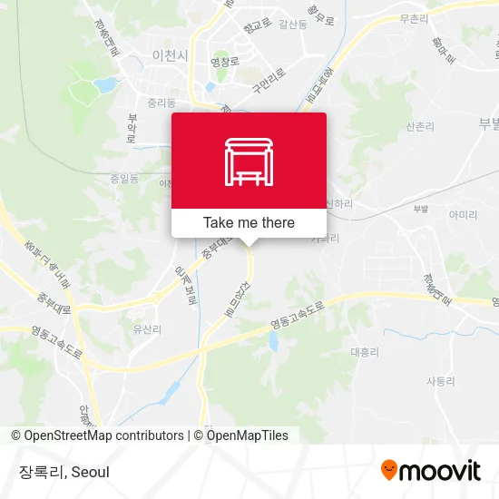 장록리 map