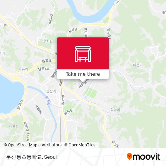 문산동초등학교 map