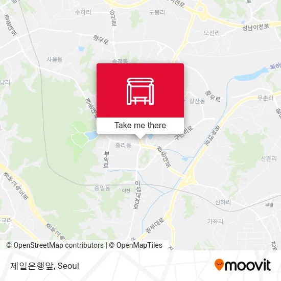 제일은행앞 map