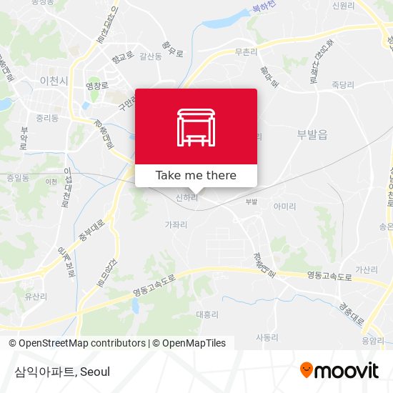 삼익아파트 map