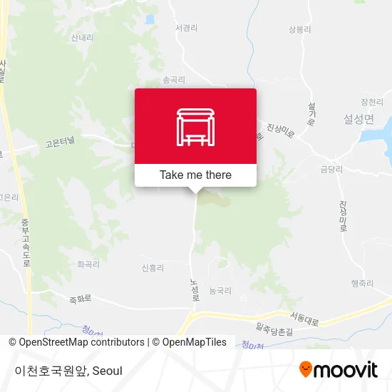 이천호국원앞 map