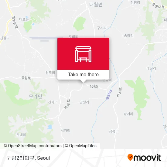 군량2리입구 map