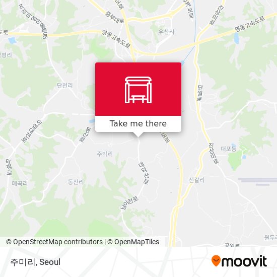 주미리 map