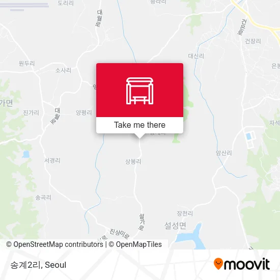송계2리 map