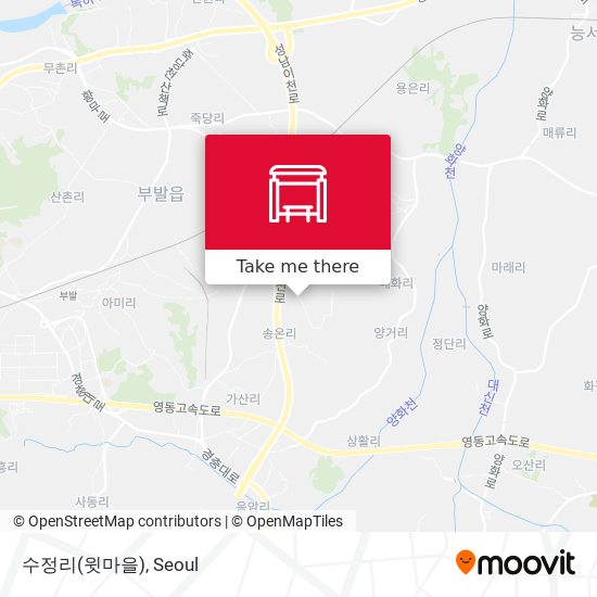 수정리(윗마을) map