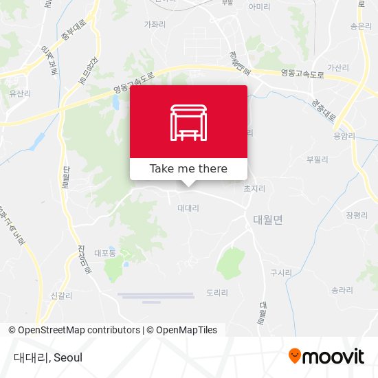 대대리 map