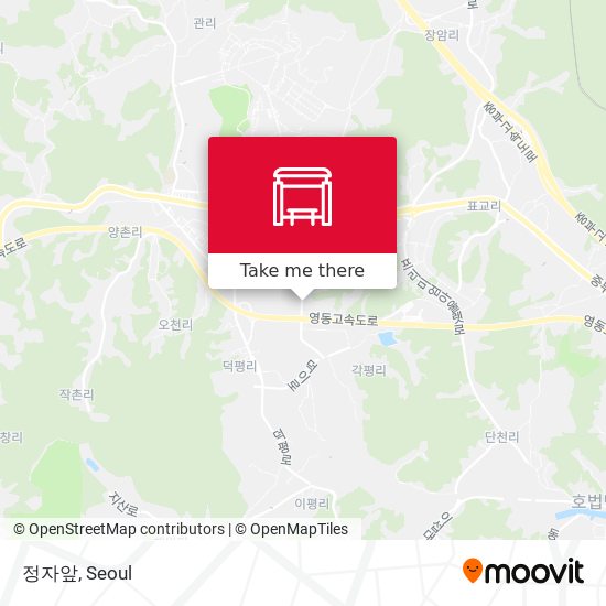 정자앞 map