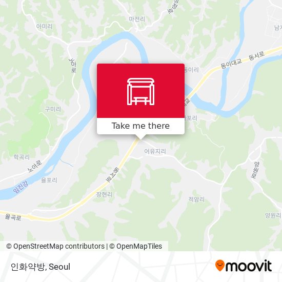 인화약방 map
