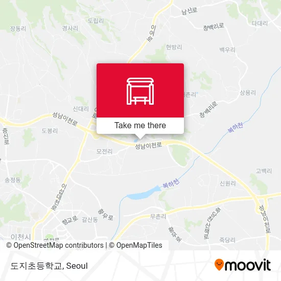 도지초등학교 map