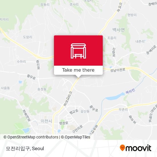 모전리입구 map