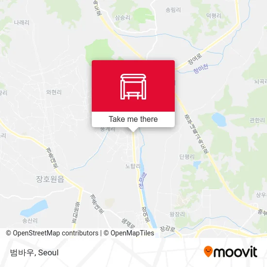범바우 map