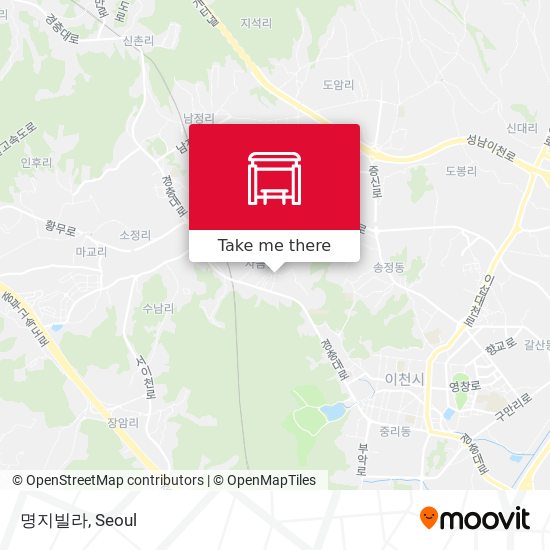 명지빌라 map