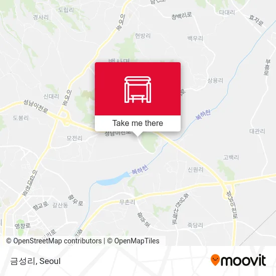 금성리 map