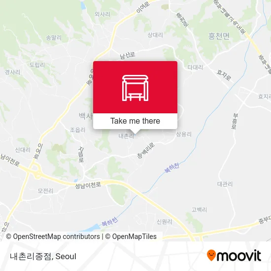 내촌리종점 map
