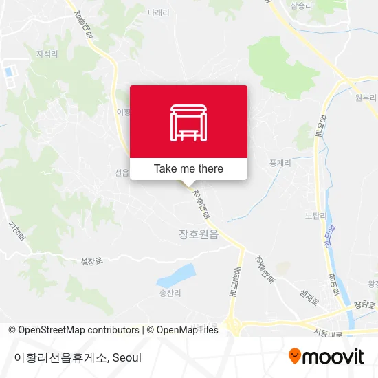 이황리선읍휴게소 map